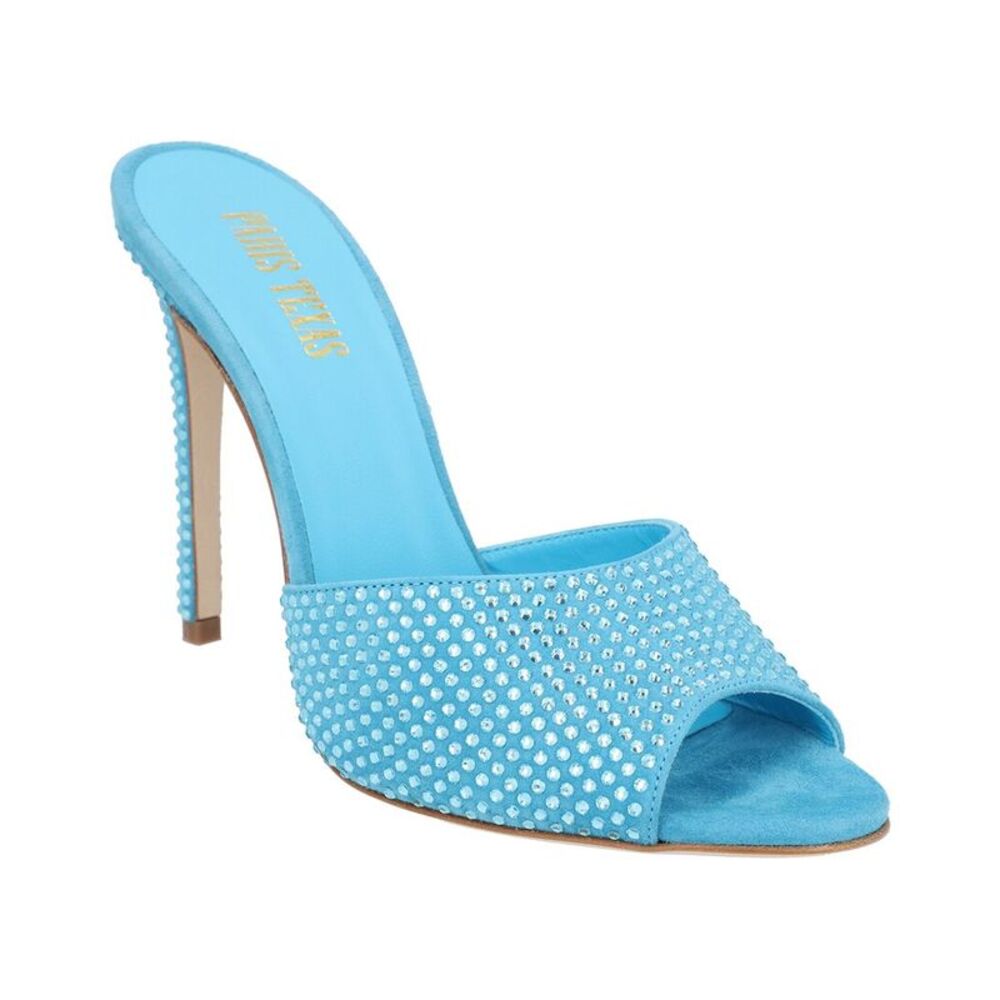 Paris Texas Holly Stiletto Leather Mule